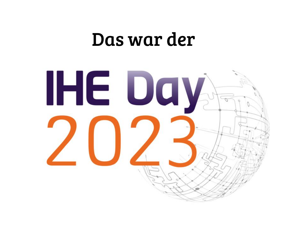 Das war der IHE Day 2023 Logo